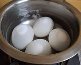 A picture of step 1 of Anda masala.