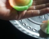 A picture of step 6 of Tricolour ukdiche modak.