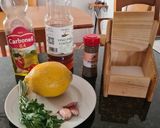 Foto del paso 1 de la receta: 48. Pez Espada con salsa verde