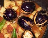 ભરેલા બેંગન પોટેટો સબ્જી (Bharela Baigan Potatoes Sabji Recipe In Gujarati) રેસીપી સ્ટેપ3ફોટો