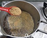 A picture of step 2 of Sun Dried Orange Peel powder Tea.