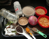 குதிரைவாலி மிளகு அடை (Barnyard millet adai dosai) ரெசிபி ஸ்டேப் 1 புகைப்படம்