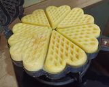 Foto langkah ke 5 dari resep Belgian Yeast Waffle.