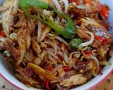 Foto langkah ke 4 dari resep Tumis pindang kecambah.