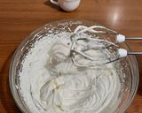 A picture of step 9 of Mini Zuccotto with Coffee Frosting and Meringue.