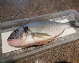 A picture of step 1 of Grilled Sea Bream.