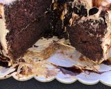 A picture of step 15 of A Rich chocolate cake.