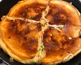 A picture of step 4 of Scallop Egg Foo Young.