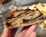 Foto del paso 26 de la receta: 👑🐪Rosca de Reyes rellena - 2 variantes: Nutella y Dulce de leche con nuez - Receta súper rendidora🐪👑