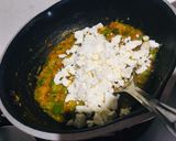 A picture of step 3 of Paneer bhurji orScrambled cottage cheese.