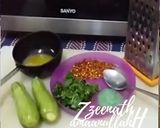 A picture of step 1 of Zucchini Garlic Bread.