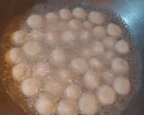 A picture of step 7 of Calcium rich Ras Malai.