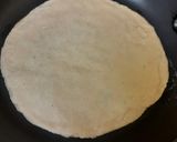 A picture of step 5 of Pizza Paratha or Desi Pizza, without oven.