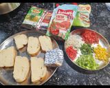 A picture of step 1 of Tawa Bruschetta - Christmas Party Bites.