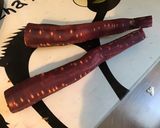 Une image de l'étape 3 de Aubergine farcie chair à saucisse,carottes violettes et burrata.