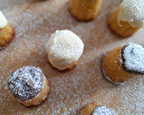 Foto del paso 8 de la receta: "Canneles" v1 de almendra, rellenos de crema y con chocolate s/g