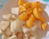 Foto langkah ke 2 dari resep Salad Buah (Pir & Kesemek).