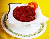 A picture of step 3 of Tomato Jam.
