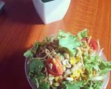 A picture of step 4 of Grilled Chicken breast and pasta salad.