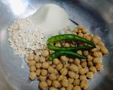 छोले ओट्स सैंडविच रेसिपी चरण 1 फोटो