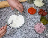 Foto del paso 1 de la receta: Pizza sin horno / sin levadura de panadería