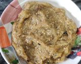 A picture of step 3 of ROASTED EGGPLANT MASH (no tomato 🍅)...