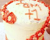 A picture of step 3 of Butter cream icing.