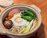 A picture of step 7 of Nabeyaki Udon.
