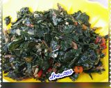 Foto langkah ke 2 dari resep Tumis Daun Singkong Teri.