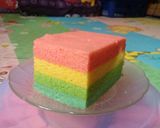 Foto langkah ke 11 dari resep 🌈Rainbow Cake Kukus/Bolu Kukus Pelangi🌈.