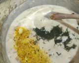 Kapros zöldbabfőzelék tejjel recept fázis 2 fotója