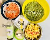 Foto del paso 5 de la receta: Arvejitas partidas guisadas