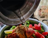 A picture of step 3 of Gavar alu sabji.