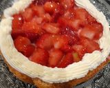 Une image de l'étape 8 de Layer cake aux fruits rouges.