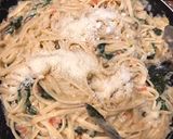 A picture of step 5 of Celebration Pasta with Shrimp.