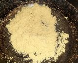 A picture of step 2 of Suji ladoo.