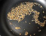 A picture of step 1 of Goru Chikkudukaya Pachadi (Cluster Beans Chutney - Andhra style).