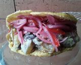 Foto del paso 8 de la receta: Berenjenas en salsa cremosa de ajo...🤔