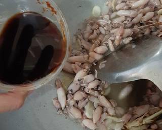 Tumis Baby Cumi Hitam langkah memasak 4 foto