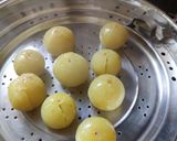 A picture of step 1 of Amla Candy !!.
