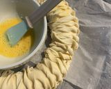 Foto del passaggio 6 della ricetta Ghirlanda di pasta sfoglia vegetariana