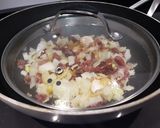 Foto del paso 2 de la receta Guisantes con jamón como plato único en 15 minutos 🎉🎉