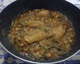 Foto del paso 6 de la receta: Pollo con fideos a la india