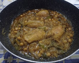 Foto del paso 6 de la receta: Pollo con fideos a la india