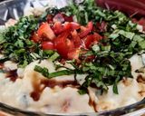 Foto del paso 3 de la receta: BOWL DE QUESO Crema y Tomate🍅con Reducción de Vinagre Bálsamico y 🌿Albahaca🌿...!