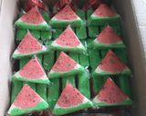 Foto langkah ke 9 dari resep Bolu semangka.