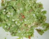 A picture of step 2 of Hariyala Sabudana Vada.