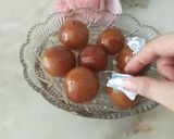 A picture of step 6 of Bread gulab jamun/instant gulab jamun.
