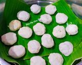 Hình bước làm 3 của món Bánh tráng kẹp bánh ít nhân tôm thịt