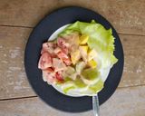 Foto langkah ke 3 dari resep Salad Wijen Sangrai.